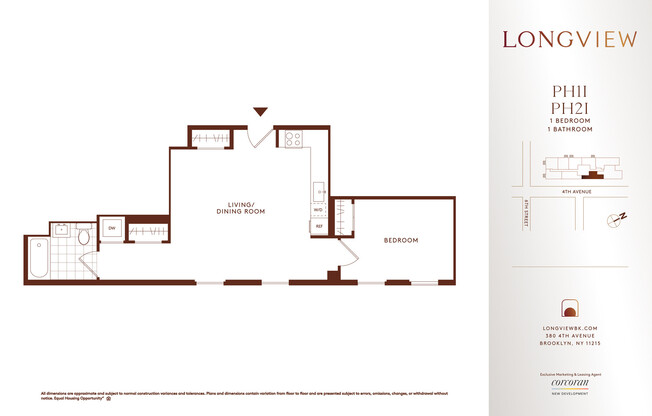 1 bed, 1 bath, $4,286, Unit PH2I