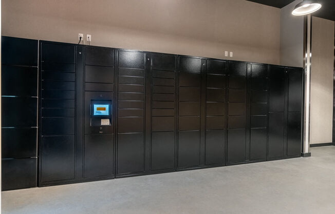 Parcel Locker Room - Coen & Columbia