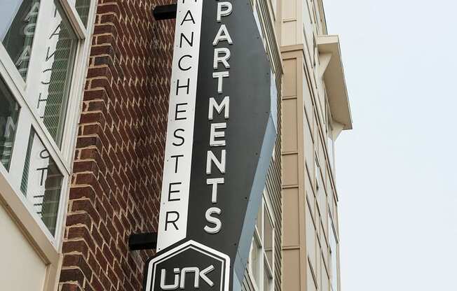 Property Signage at Link Apartments® Manchester, Virginia