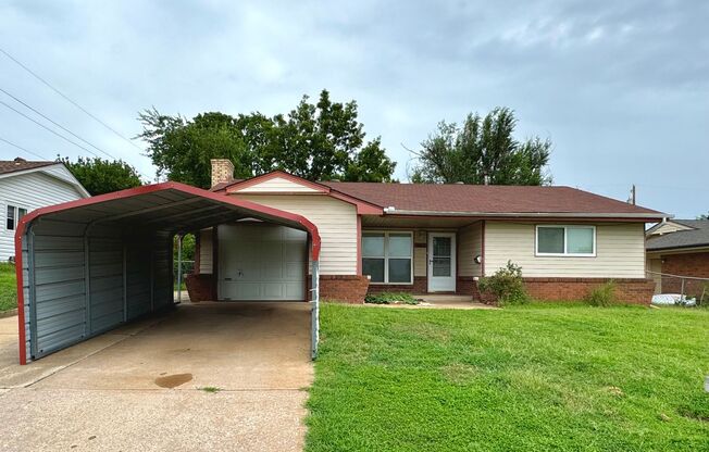 Cozy Home in Midwest City!