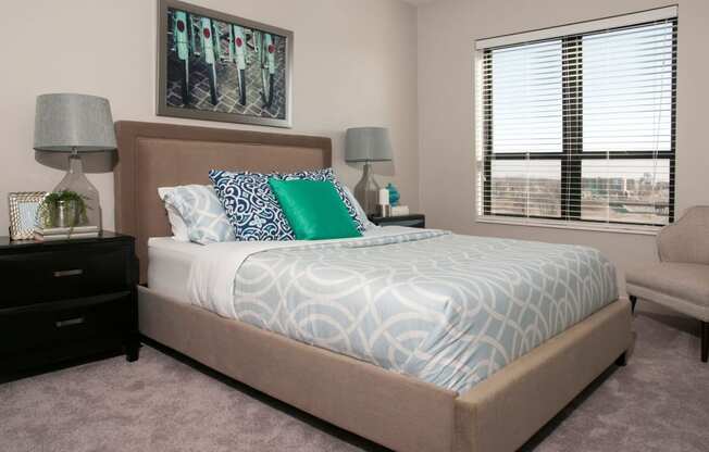 Modern Bedroom at The Axis, MN, 55441
