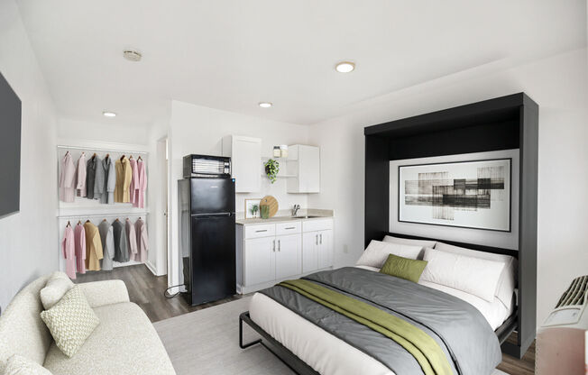 Studio, 1 bath, 240 sqft, $949