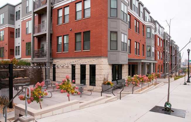 Exterior View at The Cambric Senior Apartments, St. Paul, MN