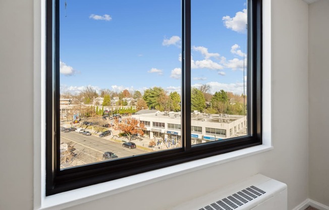 Bedroom Window at The Brittany, Washington, Washington