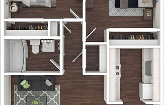 Flats at the View