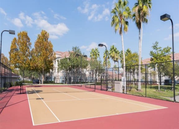 Tennis Court at The Boot Ranch Apartments, Palm Harbor, Florida