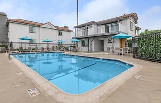 a large pool of water