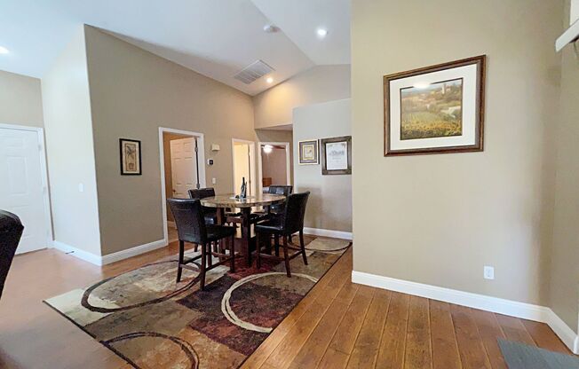 BEAUTIFUL FULLY FURNISHED SINGLE STORY HOME IN HENDERSON AVAILABLE FOR SHORT TERM LEASE