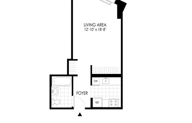 Studio, 1 bath, $3,053, Unit 3407