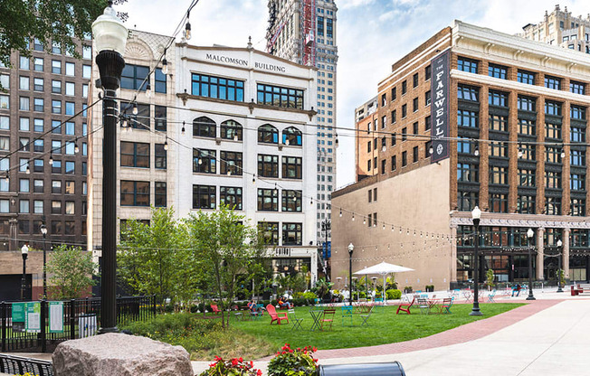 Capitol Park Exterior at 35W, Detroit, MI