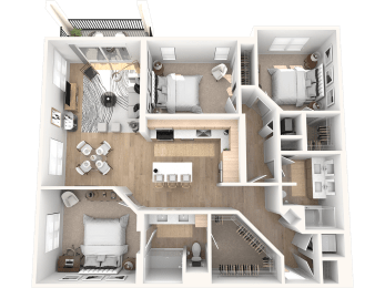 3 beds, 2 baths, 1,324 sqft, $2,869