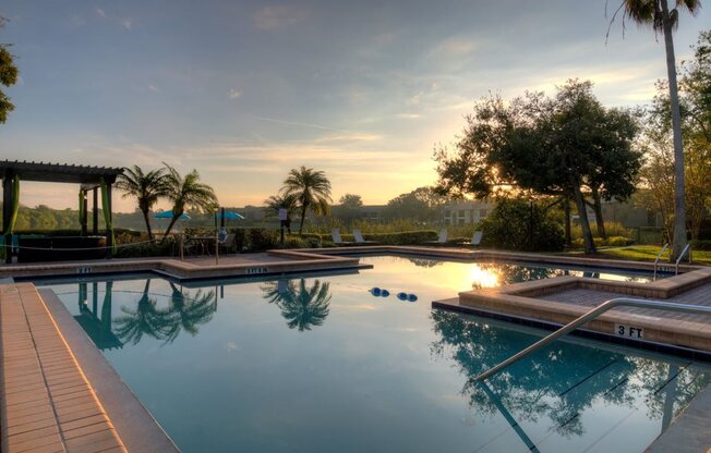 Three pools in the community provide you a choice in relaxation.