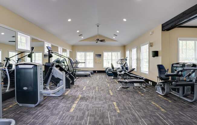 State-Of-The-Art Gym And Spin Studio at The Brazos, Dallas, TX