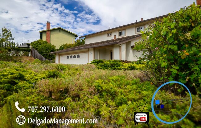 Benicia! 4BD/2.5BA! Available now!