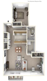 1 bed, 1 bath, 960 sqft, $1,438