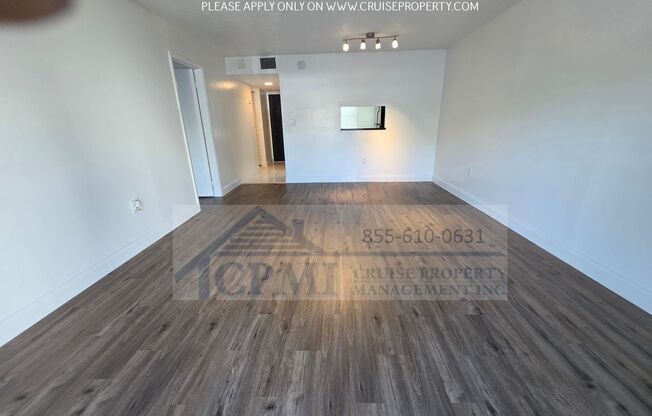 1 bed, 1 bath, 621 sqft, $1,750, Unit V111