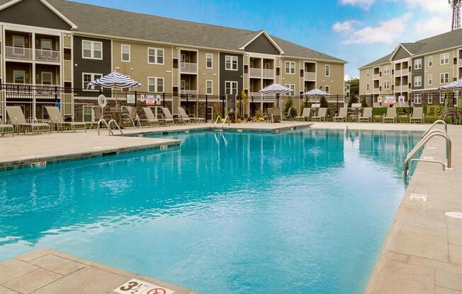 Pool at The Oasis at Plainville, Plainville, 02762