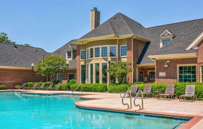 Swimming Pool at Bridford Lake Apartments, Greensboro
