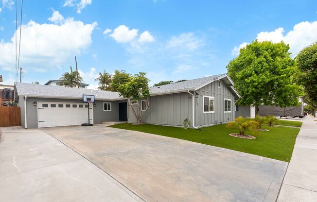 SPACIOUS 4 BEDROOM/2 BATHROOM HOME FOR RENT IN CHULA VISTA! $4,395/mo