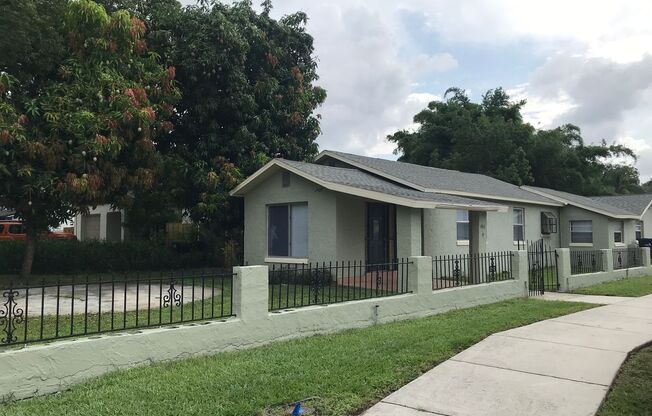 3 bedroom 2 bath, corner lot