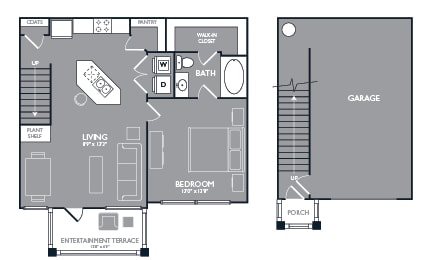 1 bed, 1 bath, 750 sqft, $1,094