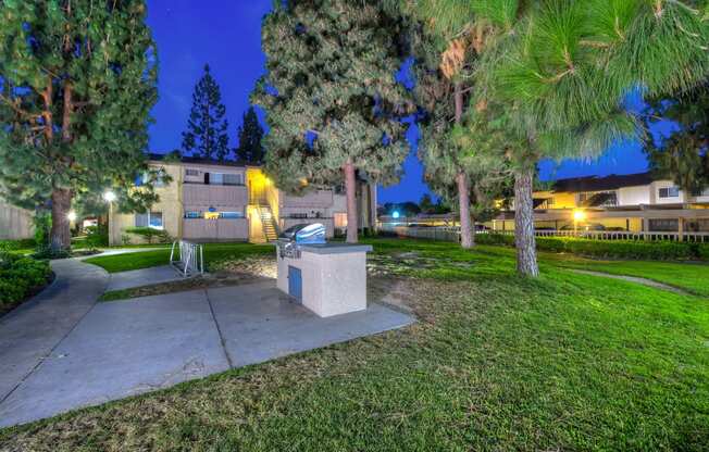 Elevate Apartment Homes BBQ & Picnic Area at ELEVATE, Placentia, California