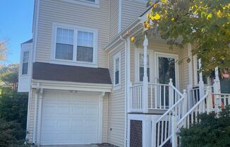 3 LEVEL TOWNHOUSE WITH 1 CAR GARAGE, DECK OFF KITCHEN, YARD IS MAINTAINED BY HOA