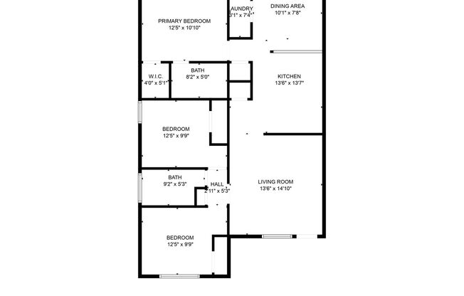 3 beds, 2 baths, $895, Unit 3407 Hereford Lane - C