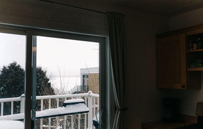 Studio, 1 bath, 300 sqft, $2,569, Unit Lakeview studio #1 with private patio on bike path, near downtown. .