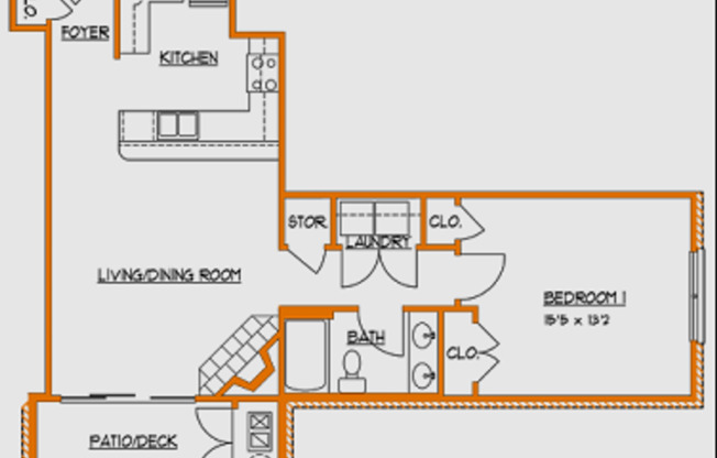 1 bed, 1 bath, 863 sqft, $1,260, Unit 23
