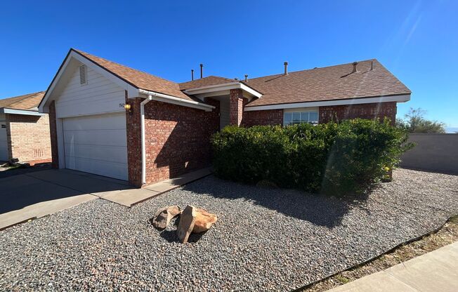 3 Bedroom Single Story Home Available Near Unser Blvd NW & Ladera Dr NW!