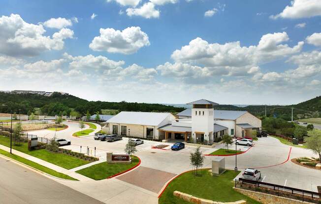 The Artesian at Bee Cave Aerial View