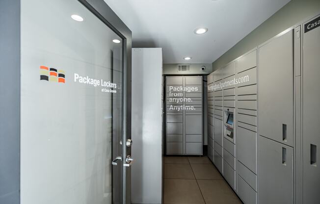 Secure onsite Amazon Lockers for safe package delivery