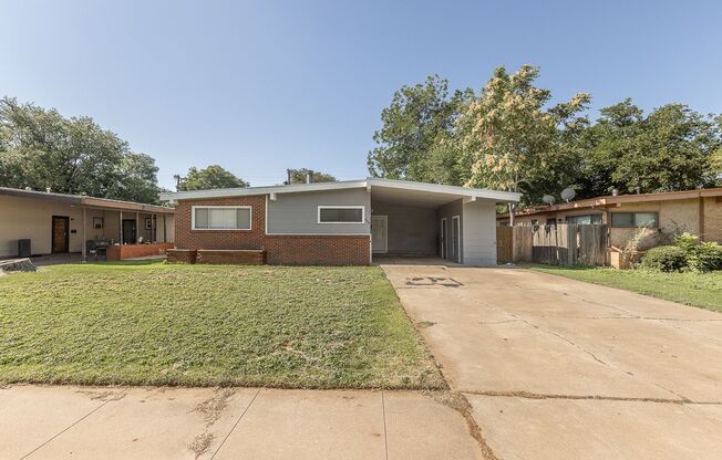 Endearing 3-Bedroom MidCentrury Home