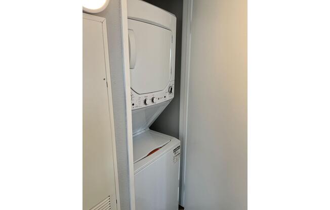 a small refrigerator