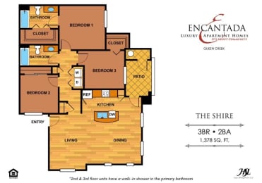 3 beds, 2 baths, 1,378 sqft, $2,237