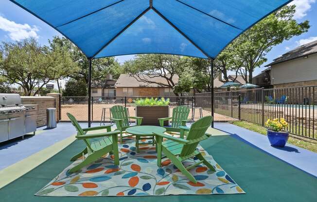 our apartments showcase a beautiful patio