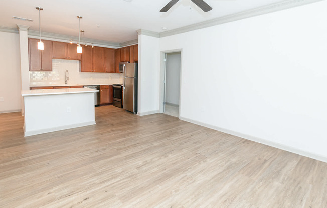 Living Room with Hard Surface Flooring