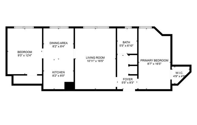 2 beds, 1 bath, 635 sqft, $1,313, Unit 113