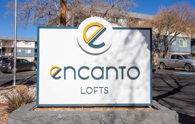 Encanto Lofts Monument Sign 2024