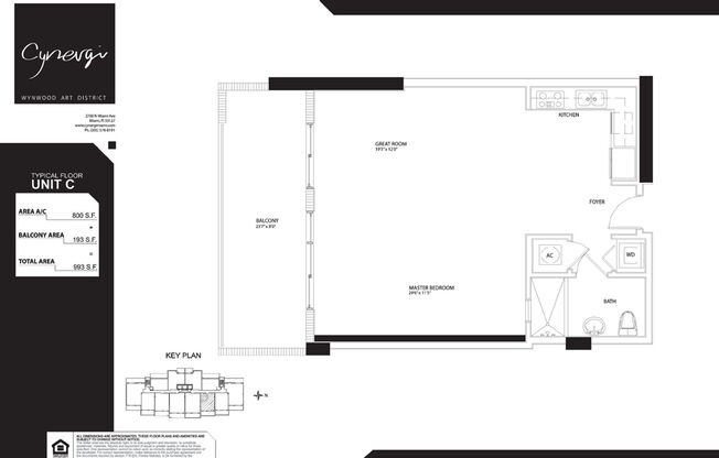 Studio, 1 bath, 800 sqft, $2,800, Unit Unit 406