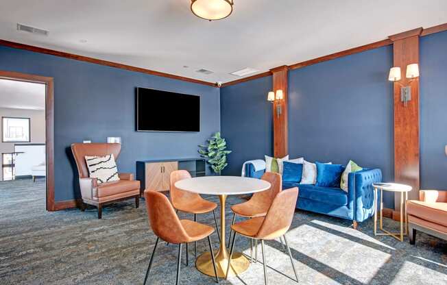 The Lafayette resident lounge, Dean Weidner Real Estate Apartments for rent Fitchburg, WI