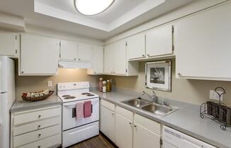 Mesa Village Apartments Furnished Apartment Kitchen