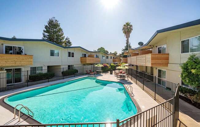 The Mark Apartments in Hayward, California Pool