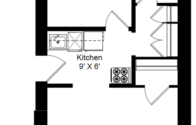 1 bed, 1 bath, 425 sqft, $1,855, Unit 233-304