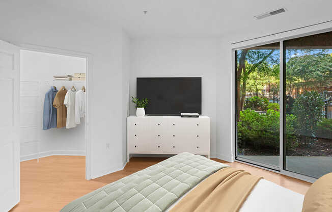 Bedroom with Hard Surface Flooring