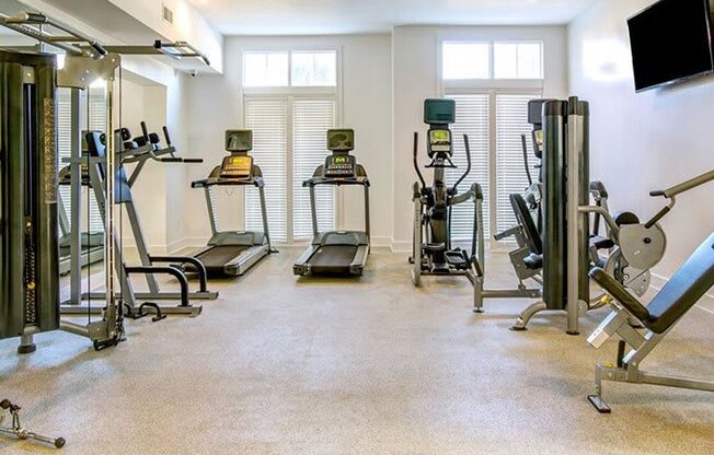 No need to leave for a gym! at Link Apartments® Mixson, South Carolina