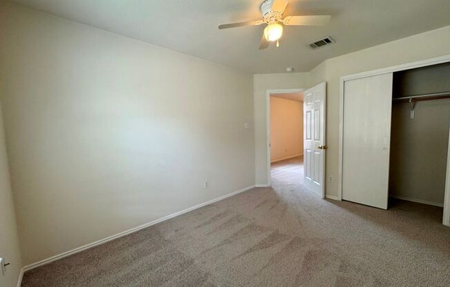 Great one story white brick, 4 bedroom home available in Horizon Park subdivision!