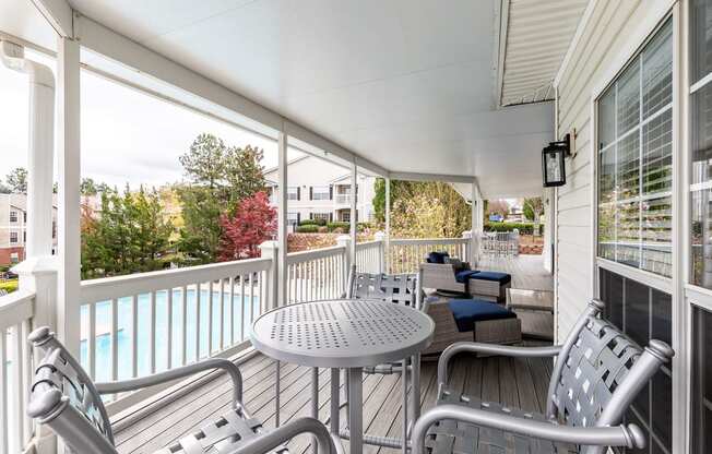 Large Personal Patio at Crestmont at Thornblade, South Carolina