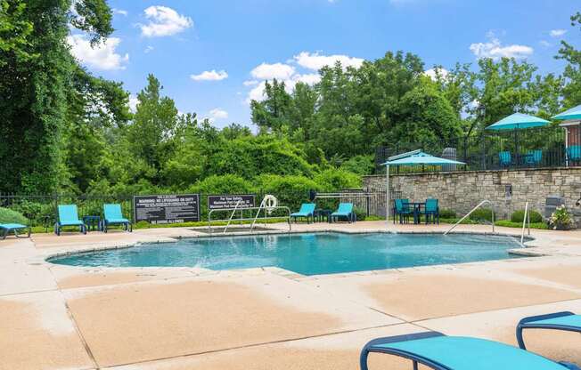 Outdoor Pool with Sundeck